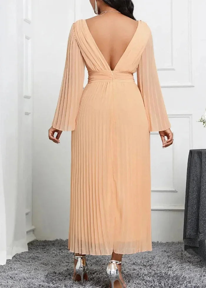 Apricot dress Dress Tailor