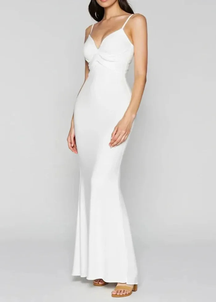 Long white dress Dress Tailor