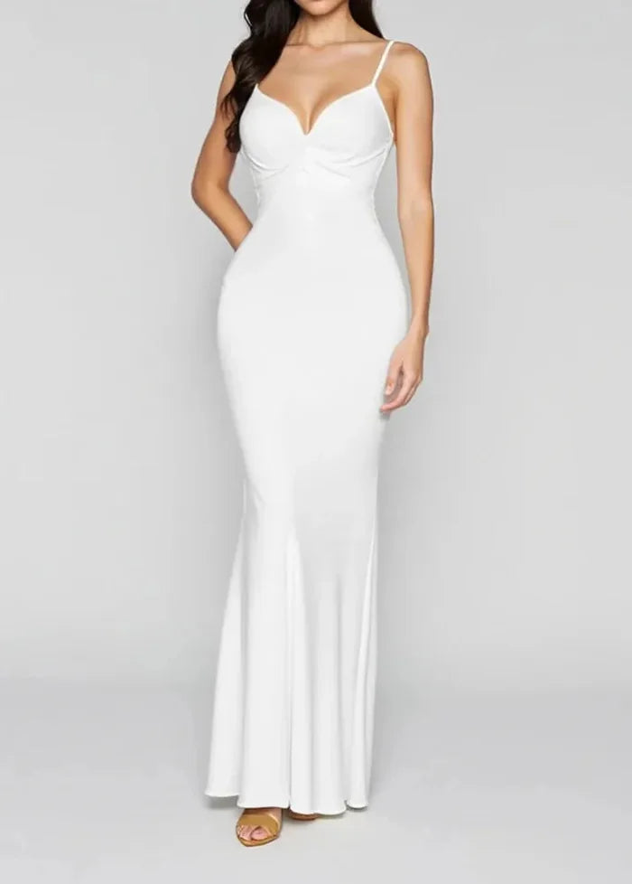 Long white dress Dress Tailor