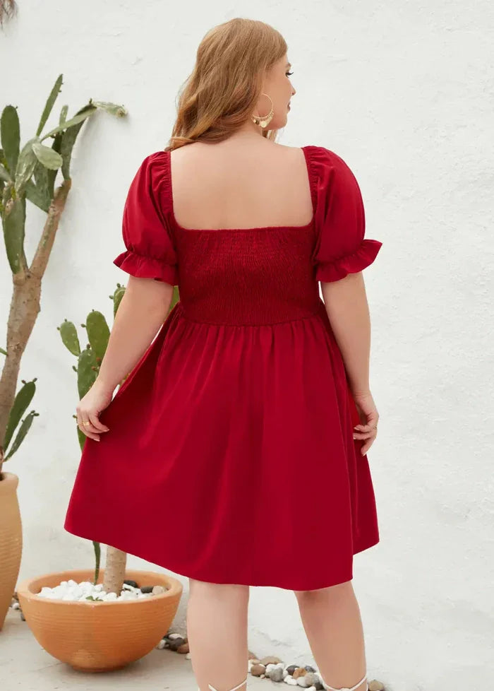 Curvy flared dress Dress Tailor