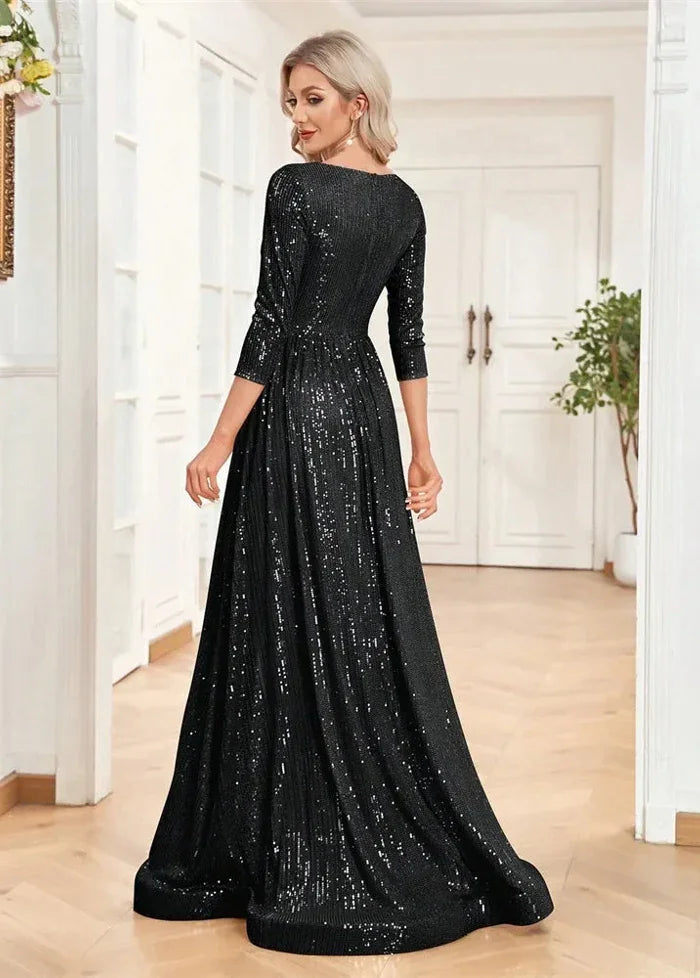 Sequin ball gown dress Dress Tailor