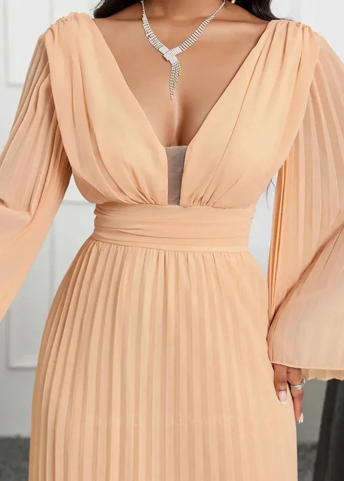 Apricot dress Dress Tailor