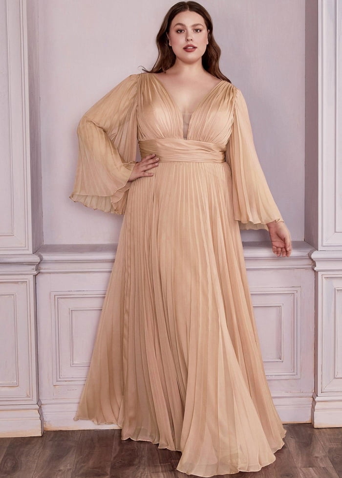 Apricot dress Dress Tailor