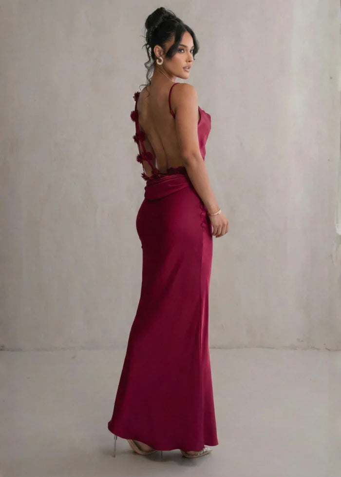 Backless dress for bridesmaids Dress Tailor