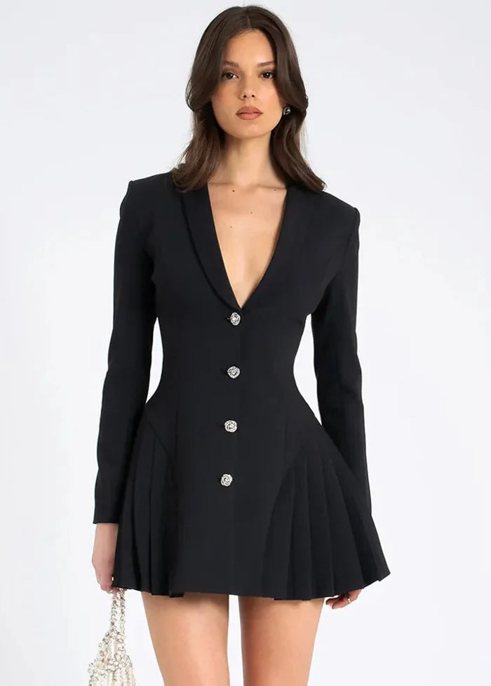 Black blazer dress Dress Tailor