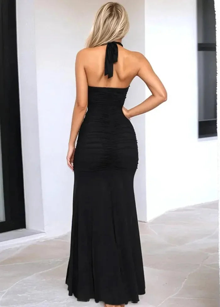 Black evening maxi dress Dress Tailor