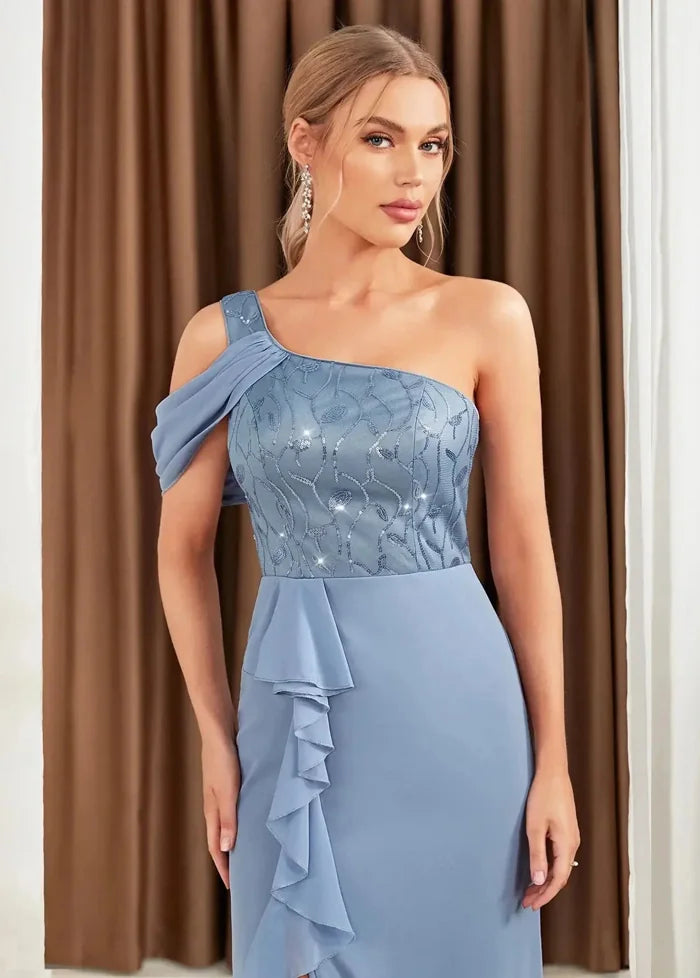 Blue bridesmaid dress Dress Tailor