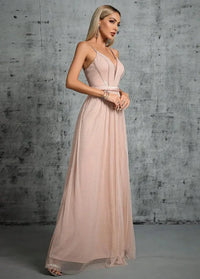 Blush pink bridesmaid dress Dress Tailor