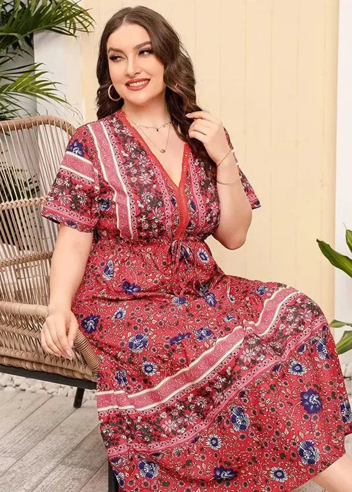 Bohemian dress for curvy women Dress Tailor