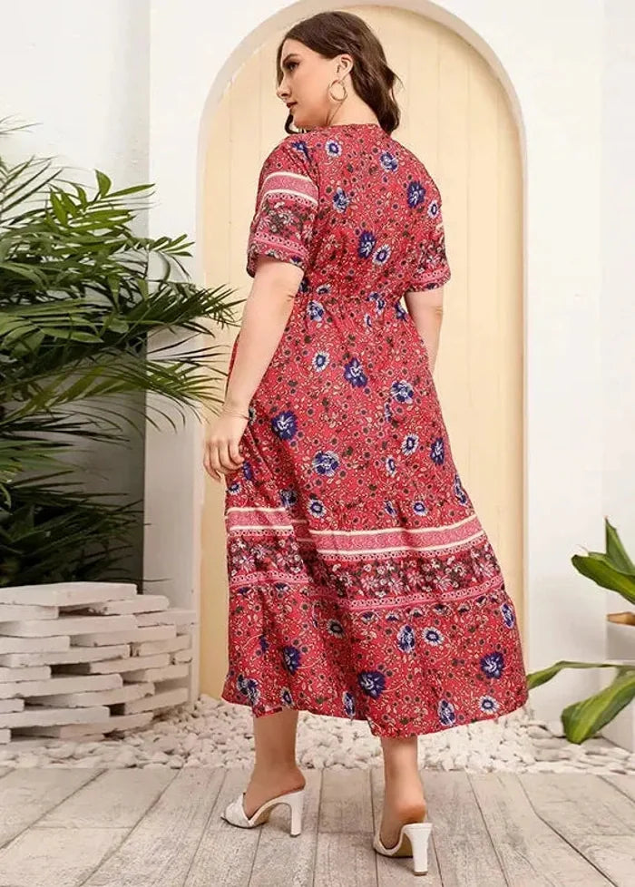 Bohemian dress for curvy women Dress Tailor