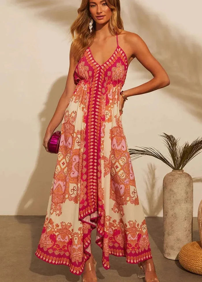 Bohemian-style dress for wedding guests Dress Tailor