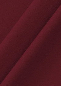 Burgundy mid-length dress Dress Tailor