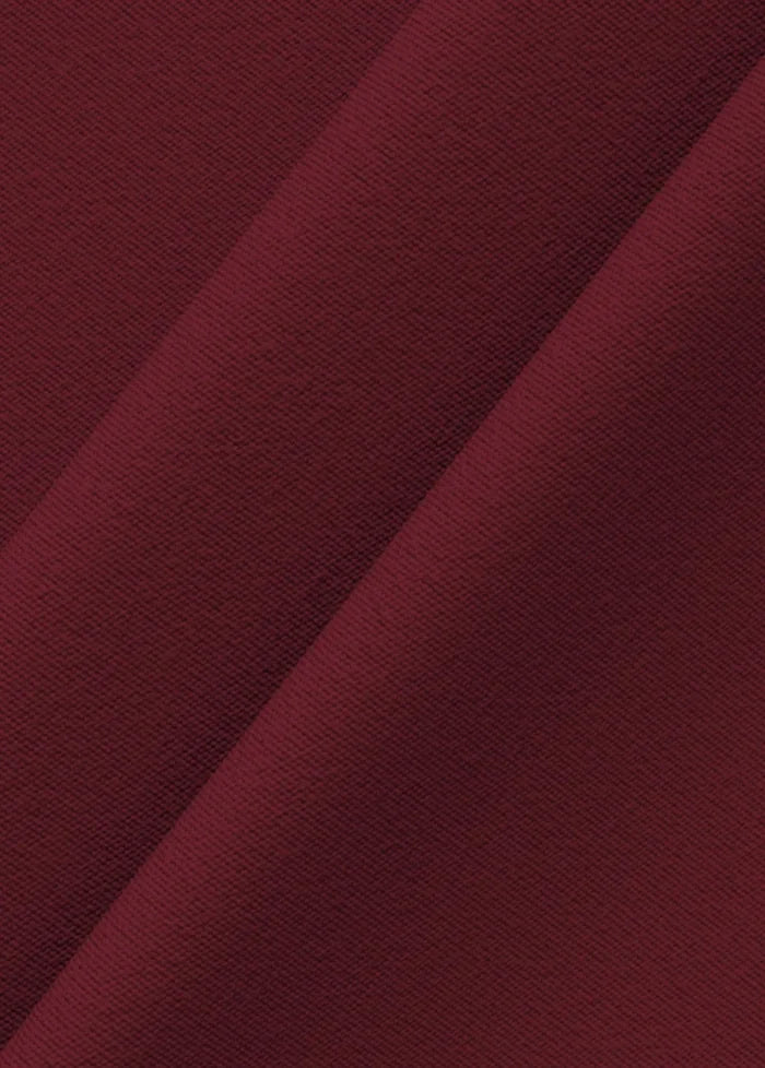 Burgundy mid-length dress Dress Tailor