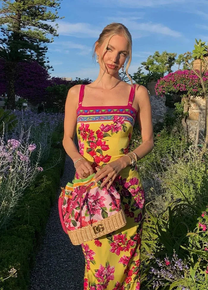 Chic floral dress Dress Tailor