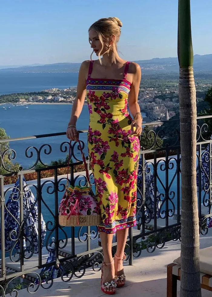 Chic floral dress Dress Tailor