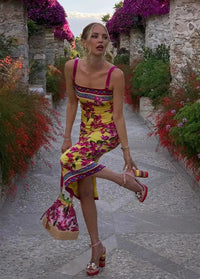 Chic floral dress Dress Tailor