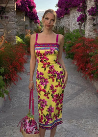 Chic floral dress Dress Tailor