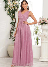 Chiffon dress in pink Dress Tailor