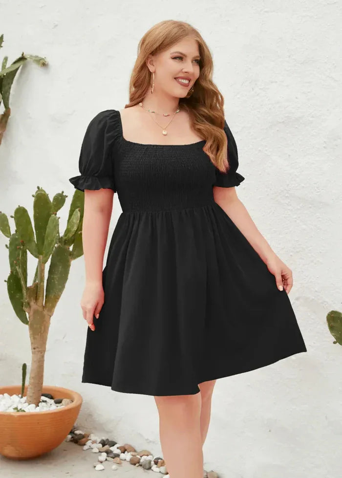 Curvy flared dress Dress Tailor