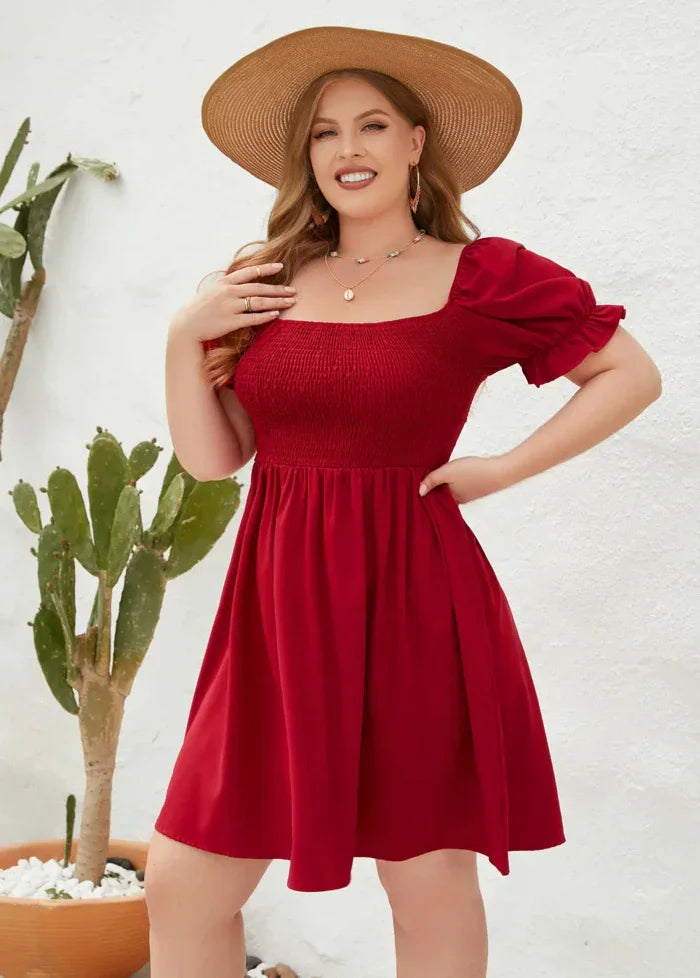 Curvy flared dress Dress Tailor
