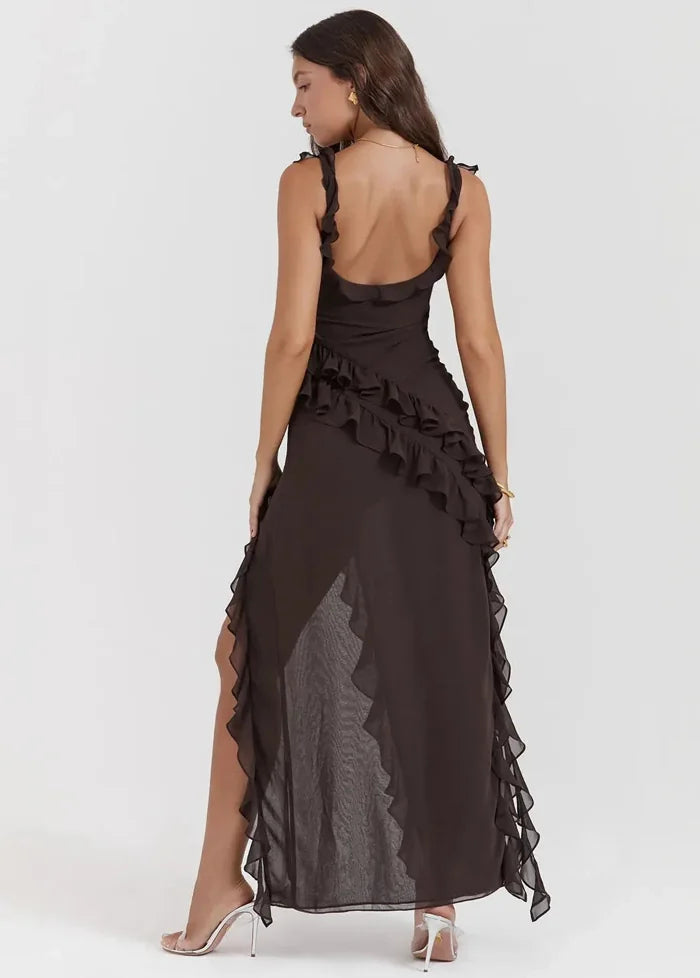 Dress with ruffles Dress Tailor