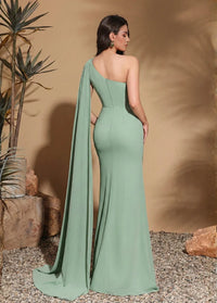 Elegant mint green evening gown Dress Tailor