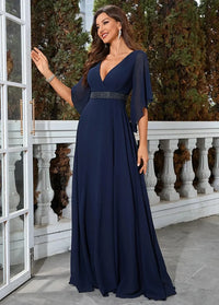 Elegant navy blue dress Dress Tailor