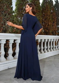 Elegant navy blue dress Dress Tailor