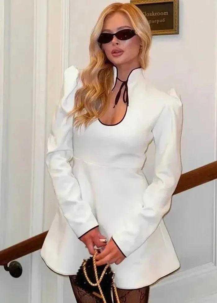 Elegant white dress Dress Tailor
