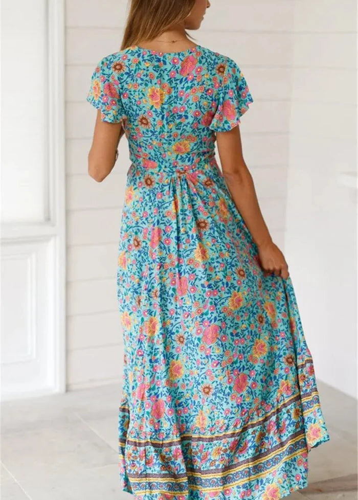 Floral bohemian dress Dress Tailor
