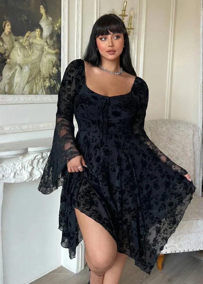 Gothic plus size dress Dress Tailor