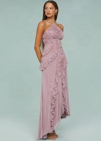 Long ruffle dress Dress Tailor
