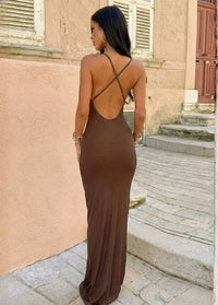 Maxi graphic bodycon dress Dress Tailor
