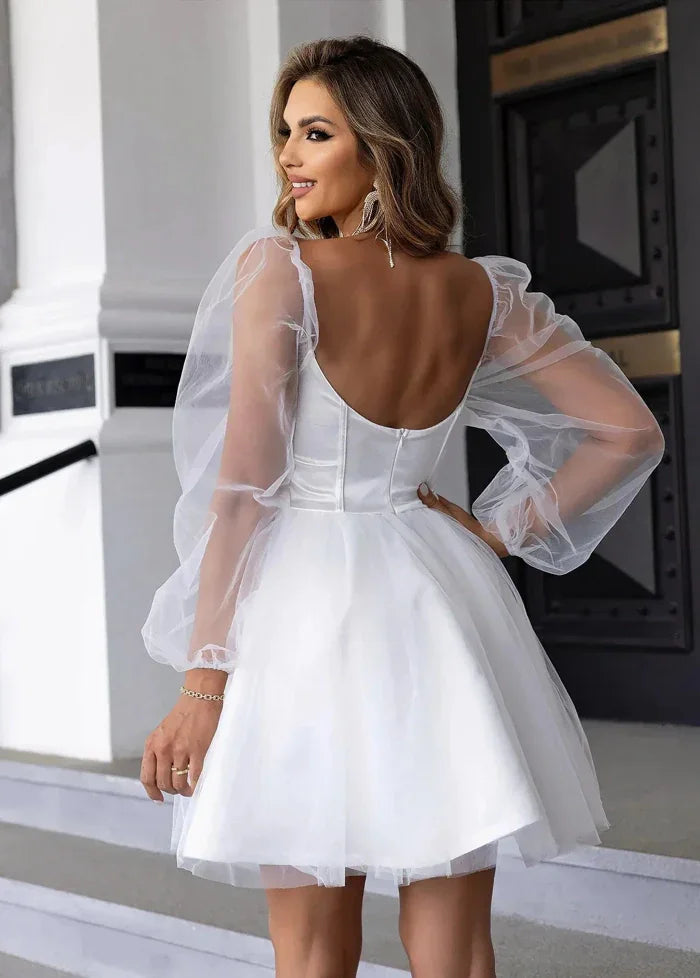 Mesh mini dress Dress Tailor