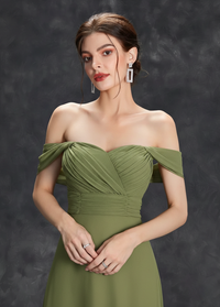 Olive bridesmaid gown Dress Tailor