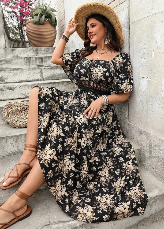Plus size bohemian dress Dress Tailor