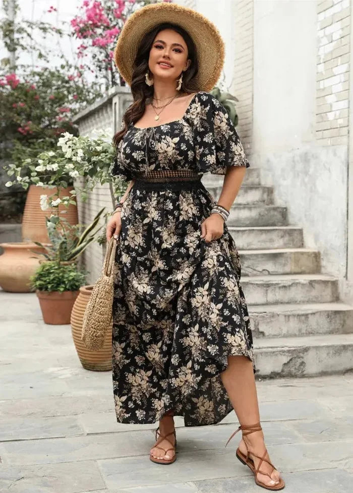 Plus size bohemian dress Dress Tailor