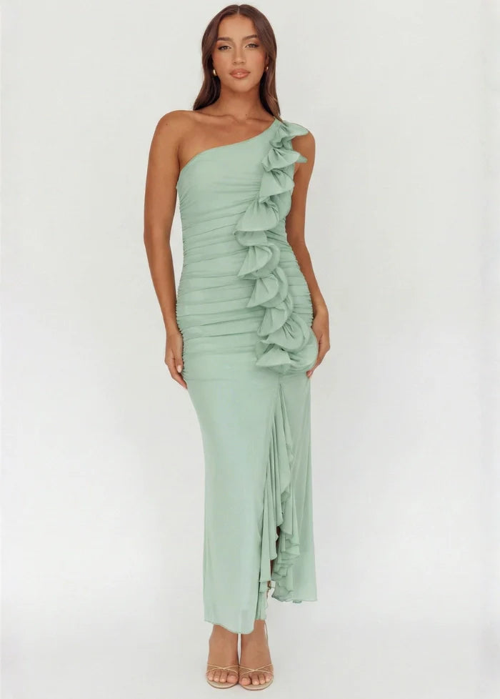 Seafoam evening gown Dress Tailor