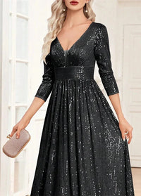 Sequin ball gown dress Dress Tailor