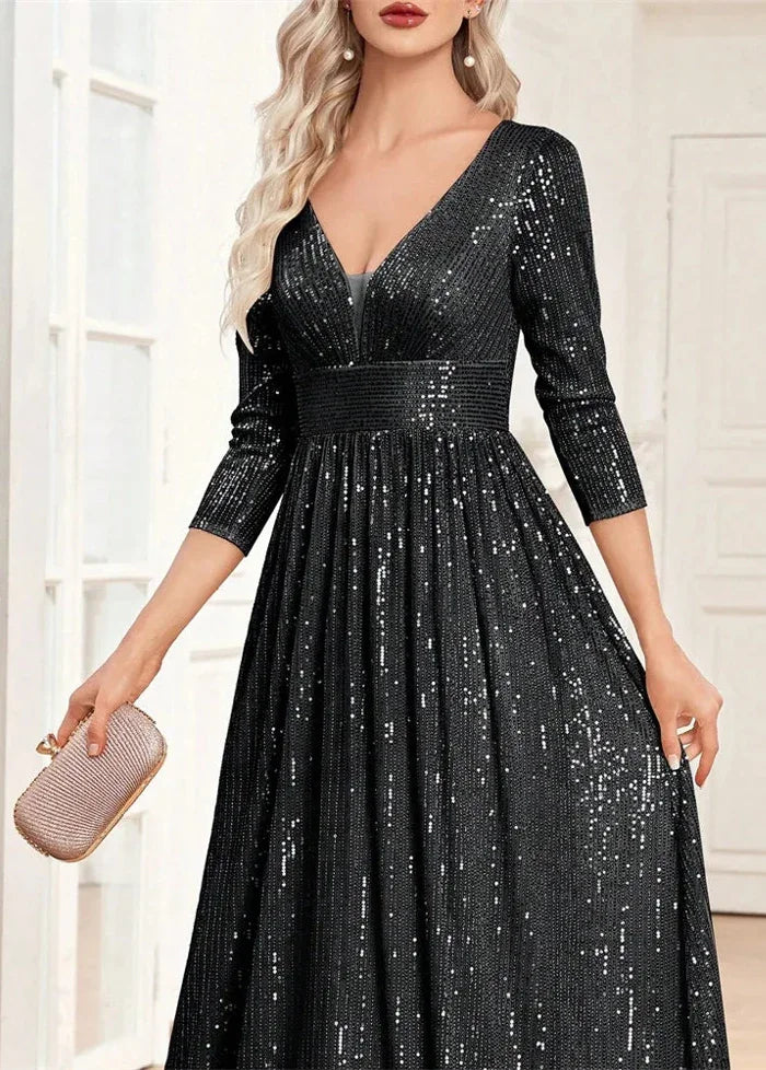 Sequin ball gown dress Dress Tailor