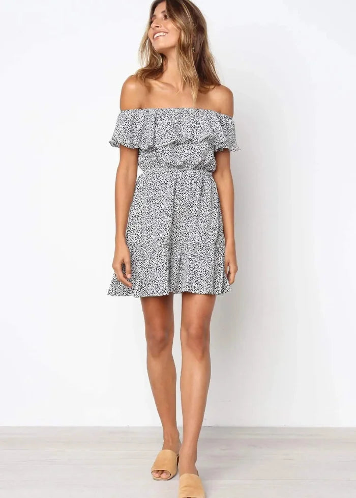 Short Bardot dress Dress Tailor