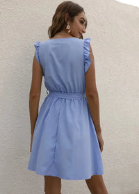 Short blue dress Dress Tailor