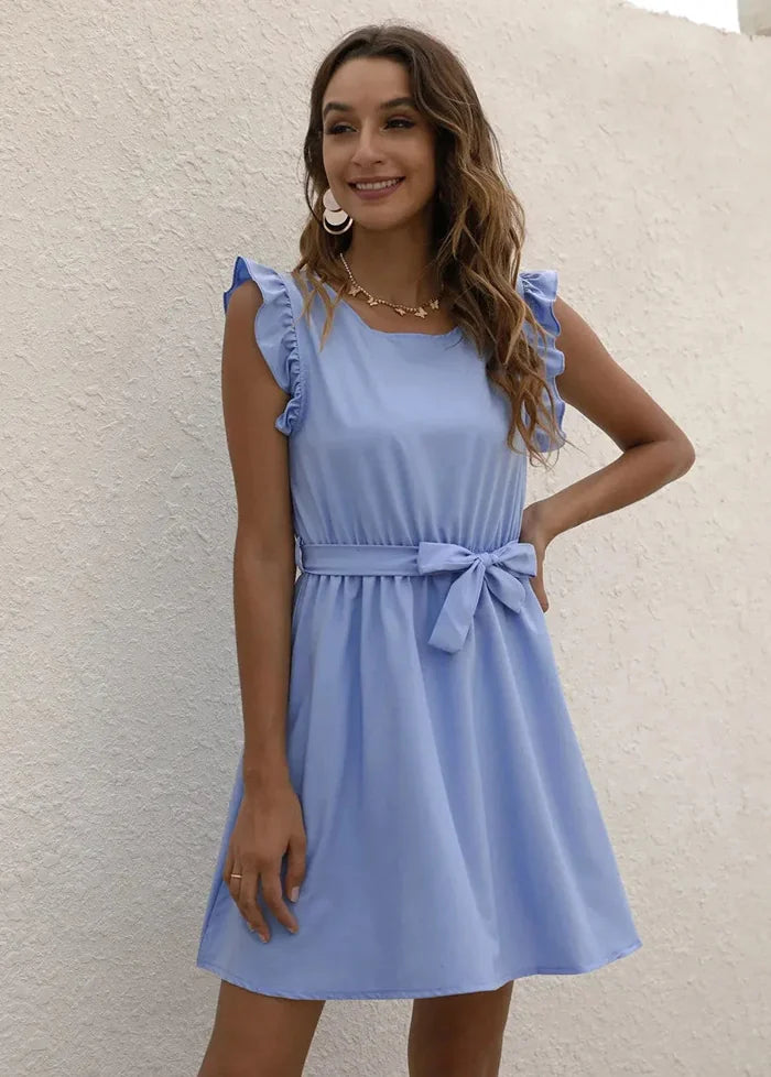 Short blue dress Dress Tailor