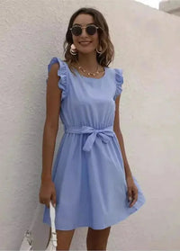 Short blue dress Dress Tailor