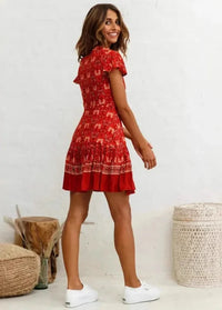 Short bohemian dress Dress Tailor
