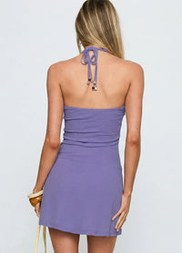 Short violet dress Dress Tailor