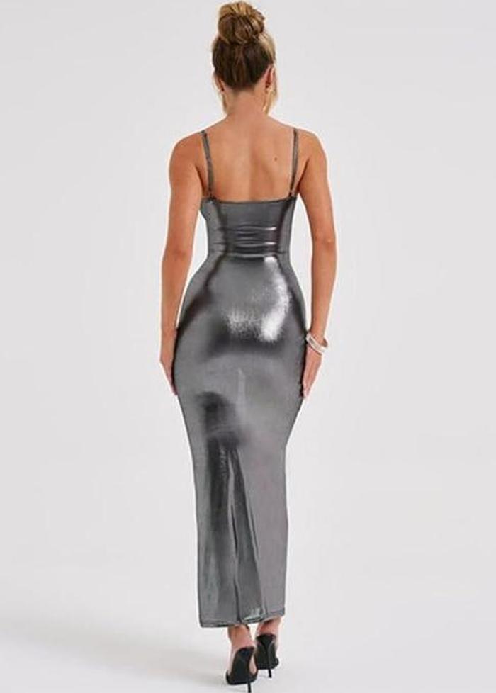 Silver bodycon dress Dress Tailor