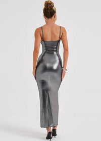 Silver bodycon dress Dress Tailor