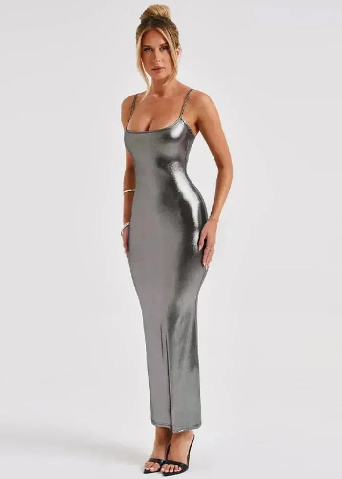 Silver bodycon dress Dress Tailor