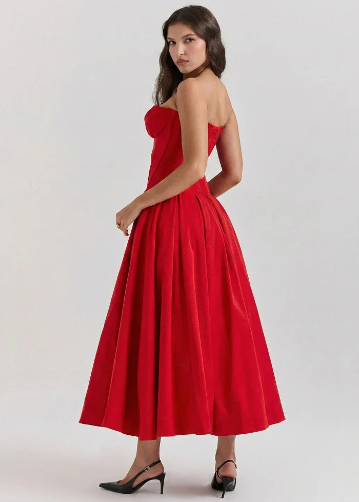 Strapless maxi dress Dress Tailor